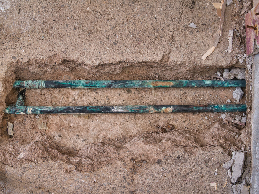 plumbing slab leak